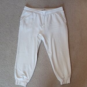Free Assembly White Joggers With Pockets